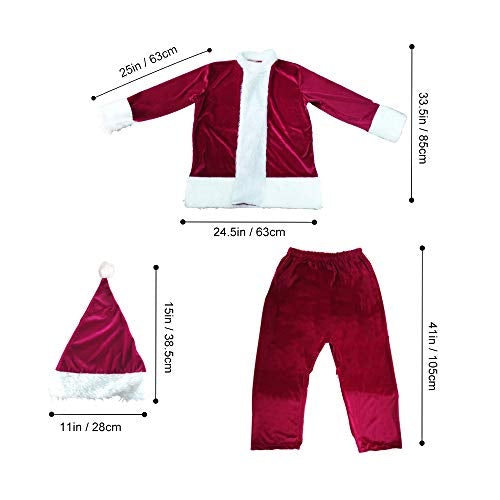 Christmas Santa Claus Costume Set