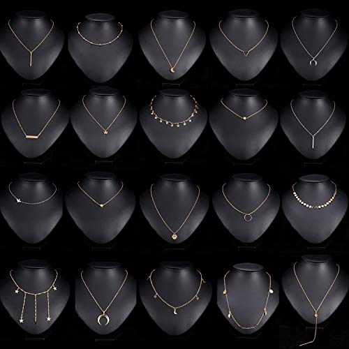 20 PCS Multiple DIY Layered Choker Necklace for Women