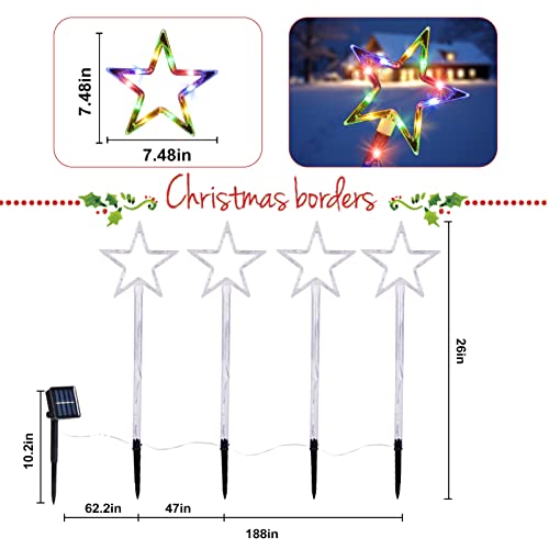 Solar Christmas Pathway Lights