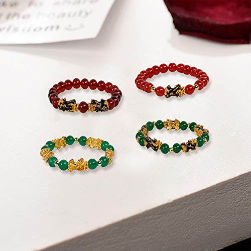 12 Pieces Feng Shui Bracelets Lucky Bracelet Temple Kai Guang  Amulet