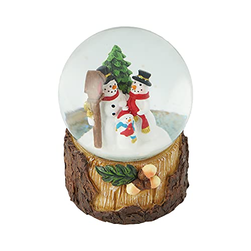 100mm Musical Snow Glitter Water Globe Christmas Decoration