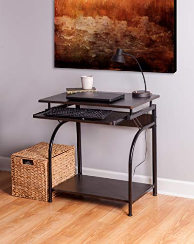 Computer Desk w/ Pullout Keyboard Tray