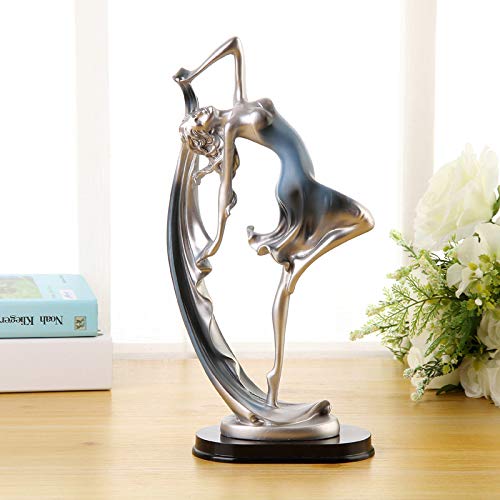 Elegant Ballerina Dancing Girl Statue Crafts Resin Decoration Creative Home Furnishings