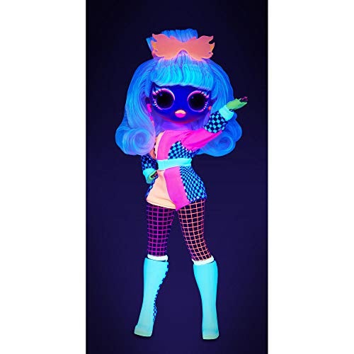 L.O.L. Surprise! O.M.G. Lights Speedster Fashion Doll w/ 15 Surprises, Multicolor