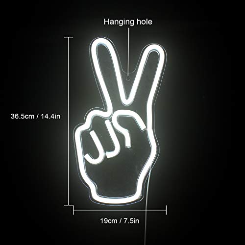 Gesture LED Neon Signs for Home Decoration