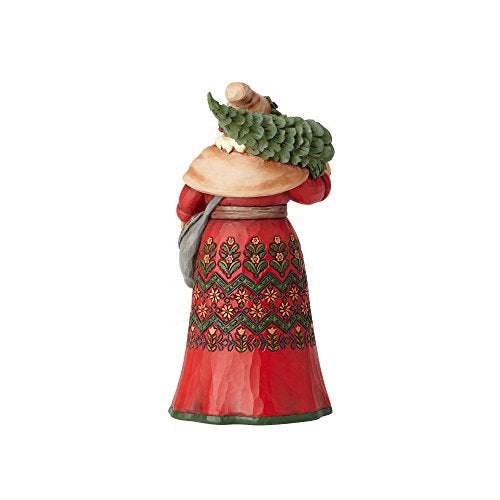 Jim Shore Heartwood Creek Mexican Santa Stone Resin Figurine, 7.25”, 7 1/4", Multicolor