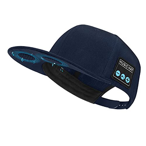 Hat with Bluetooth Speaker- Adjustable Wireless Smart Speakerphone Cap