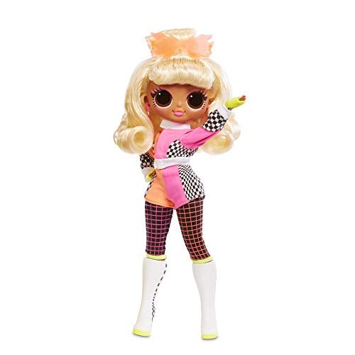 L.O.L. Surprise! O.M.G. Lights Speedster Fashion Doll w/ 15 Surprises, Multicolor