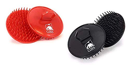Hair Scalp Massage Brush Scrubber, Scalp Exfoliation for Dandruff, for All Hair Types of Women, Men - Pack of 4