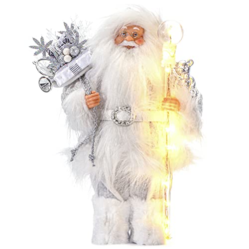 13.8inch Santa Claus Figurines for Christmas Decoration