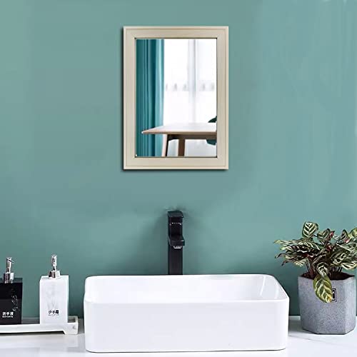 2PCS Farmhouse Frame Accent Wall Mirror (11"X15")