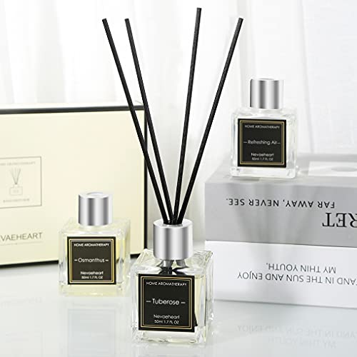 1.7OZ x 3 Packs Reed Diffuser, Oil Diffuser Sticks for Home Fragrance