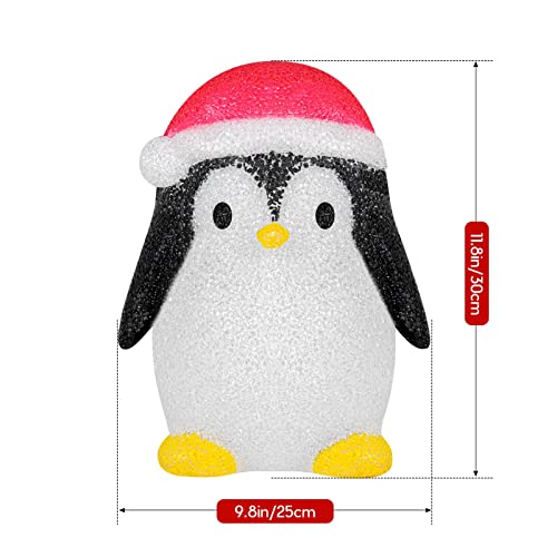 2 Pack Penguin Christmas Porch Light Covers