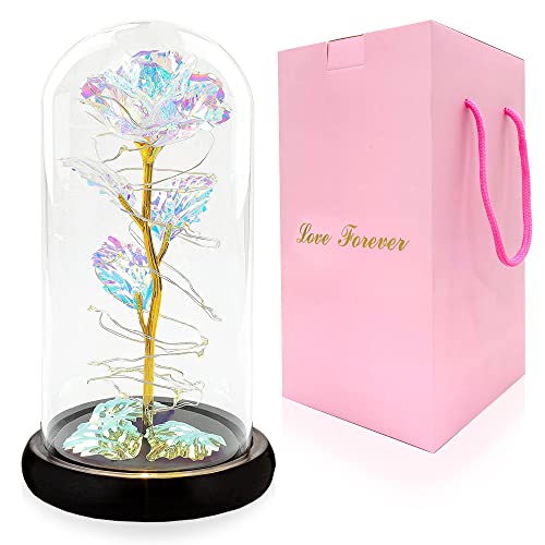 Galaxy LED Lighted Rose for Mothers' Day Gift