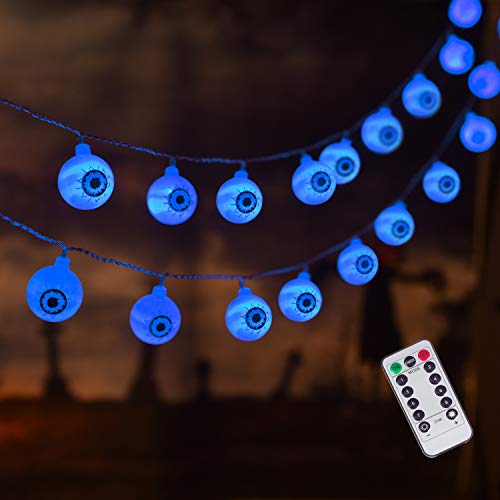 30 LED Halloween Eyeball String Lights