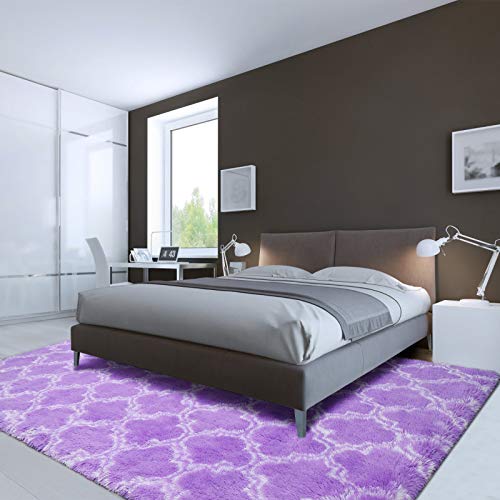 Luxury Indoor Plush Fluffy Rug Extra Soft and Comfy Carpet