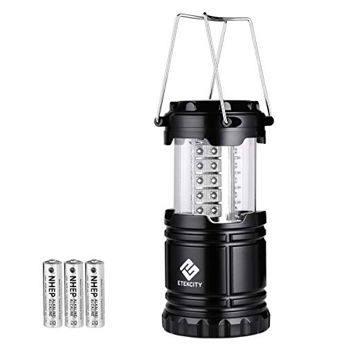 Camping Lantern Battery Powered Led Lights w/ AA Batteries