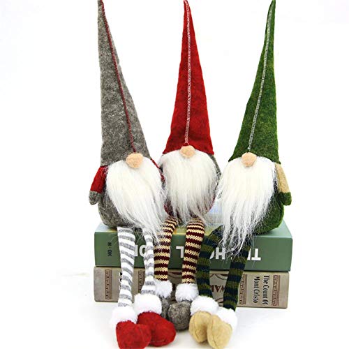 3pcs Swedish Gnome, Christmas Plush Toy, Scandinavian Style Christmas Decoration