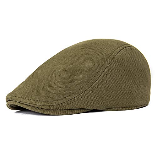 Men's Cotton Flat Ivy Gatsby Newsboy Driving Hat