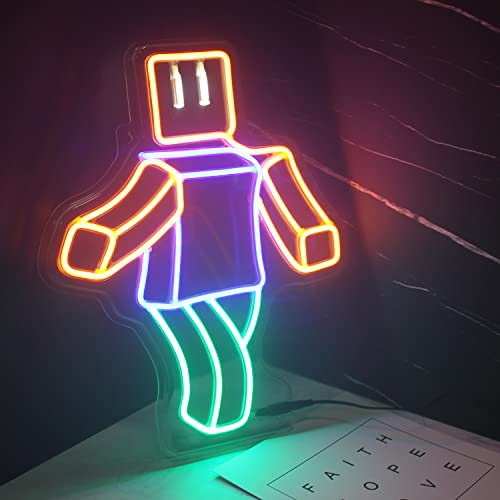 ROBLOX Neon Light w/ Remote for Boys/Girls Bedroom Decor