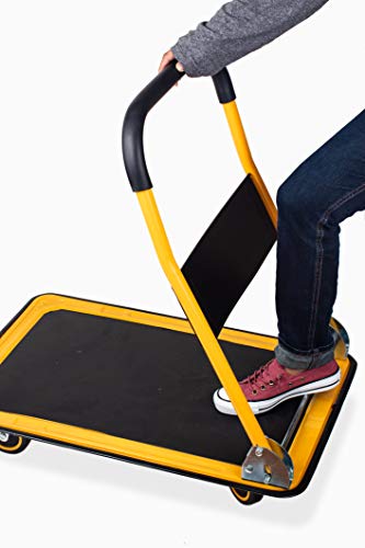 Foldable Platform Truck Push Dolly 330 lb. Weight Capacity
