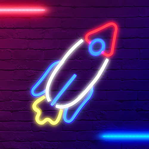 Space Shuttle Neon Light w/ Switch & USB Powered