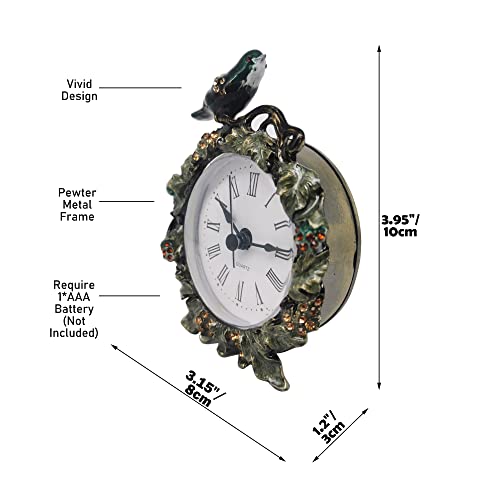 Decorative Mini Vintage Table Clock