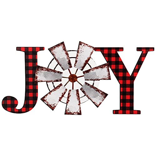 Christmas Large Joy Wall Sign Decoration