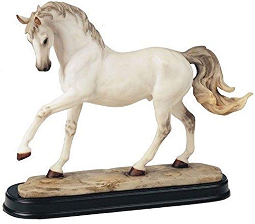 White Horse Figurine for Home Decoration