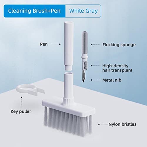 5 in 1 Cleaning Brush Kit, Multi-Function Cleaning Tools for Computer Keyboards & Ear Phones