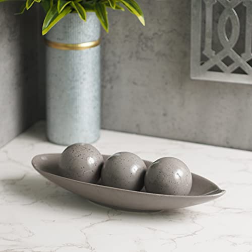 Decorative Bowl a& Orb Set for Decorative Centerpiece in Your Home