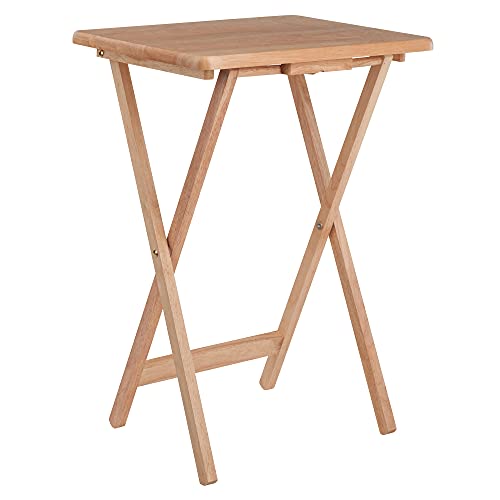 2-pc Set TV Table, Natural