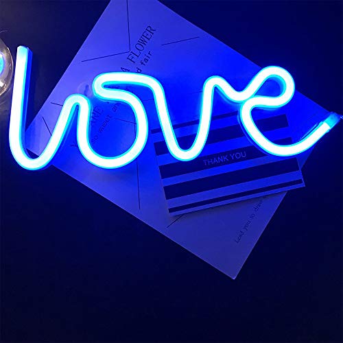 Love Neon Sign USB or Battery Powered Night Light