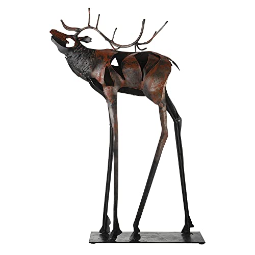 100% Handmade Metal Deer Statues