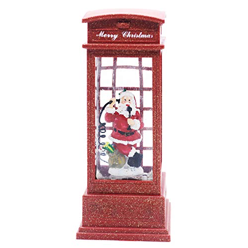 Glitter Snow Globe w/ Timer- Battery Operated