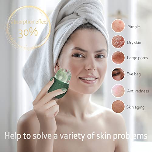 Facial Roller Silicone Ice Mold for Face Massager- Remove Fine Lines Shrink Pores