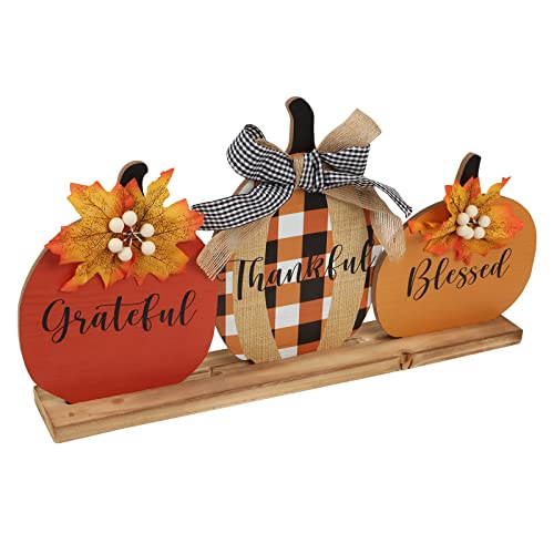 Rustic Fall Thanksgiving Tabletop Decoration