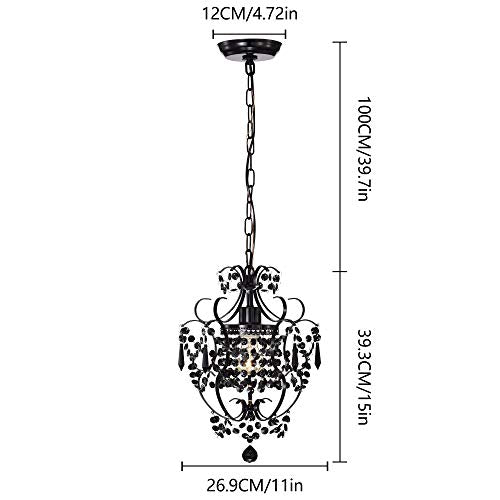 Small Vintage Crystals Chandeliers