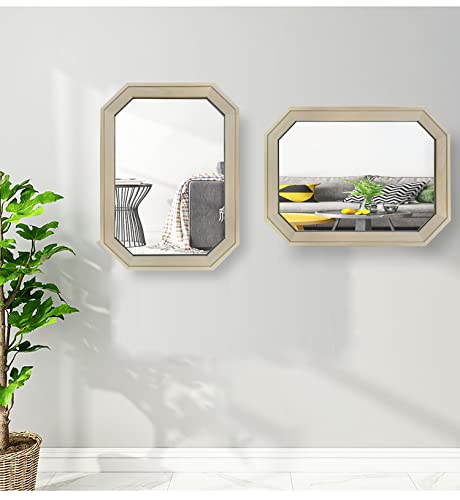 2 Packs Farmhouse Mirror for Wall Decoration 12x16"