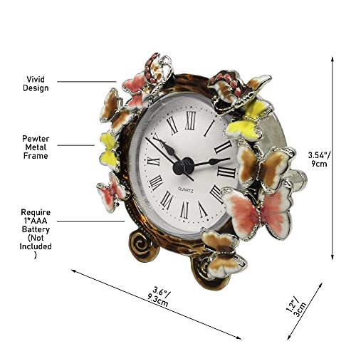 Decorative Mini Vintage Table Clock