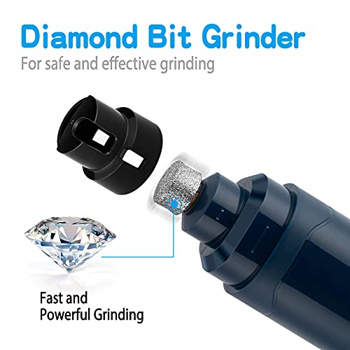 Dog Nail Grinder Upgraded -2-Speed Electric Rechargeable Pet Nail Trimmer