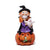 5.7-inch Resin Halloween Pumpkin Decoration, w/ LED Lights