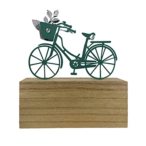 Block Bicycle Live Simply Sign Decoration for Home 10”x 5"