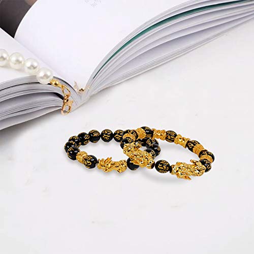 12 Pieces Feng Shui Bracelets Lucky Bracelet Temple Kai Guang  Amulet