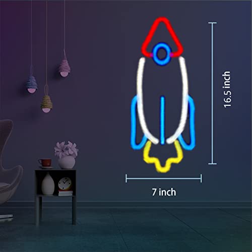 Space Shuttle Neon Light w/ Switch & USB Powered