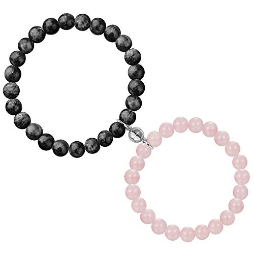 4Pcs Magnetic Couples Beads Bracelet & Necklace