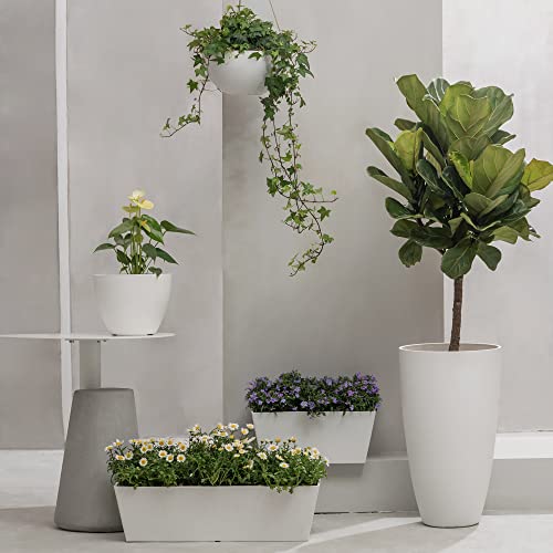 Hanging Planter Flower Plant Pots - 10 Inch-Set of 2