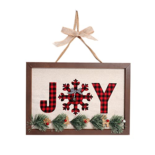 Christmas Hanging Sign with Led Lights Decoration