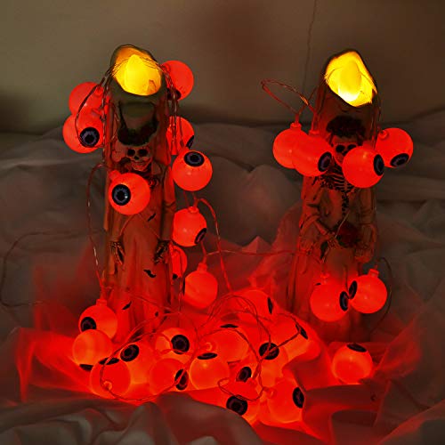 30 LED Halloween Eyeball String Lights