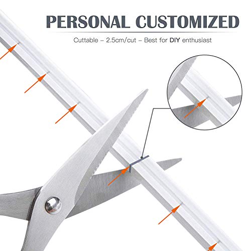 Neon LED Strip Light 16.4ft/5m 12V DC 600 LEDs Waterproof Flexible